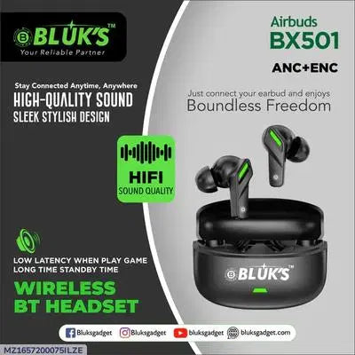 BX-501 AirBuds ANC AND ENC