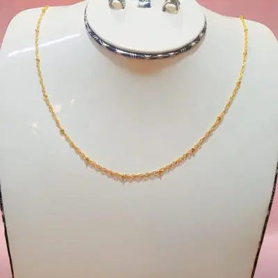 Luxury Gold Plated Necklace Chain