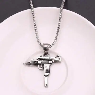 Men's Long Army Style Neck Chain