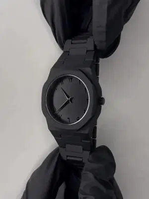 Black Arabic Aura Watch Luxury Premium Box